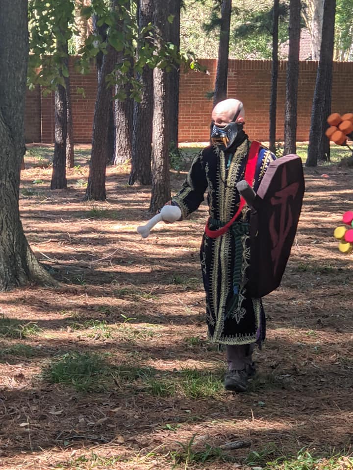 This healer is ready to Iceball some enemies.