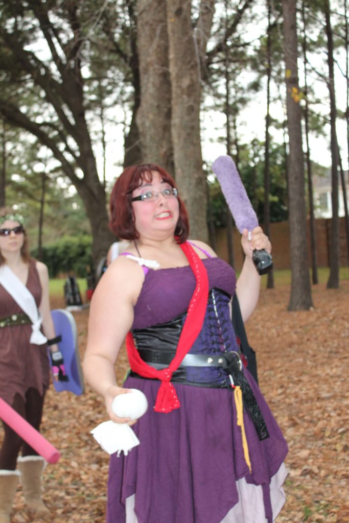 This healer is ready to stab and resurrect in equal measures.